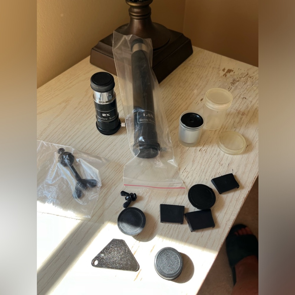 Barlow Telescope Lens & Accessories. Never used.